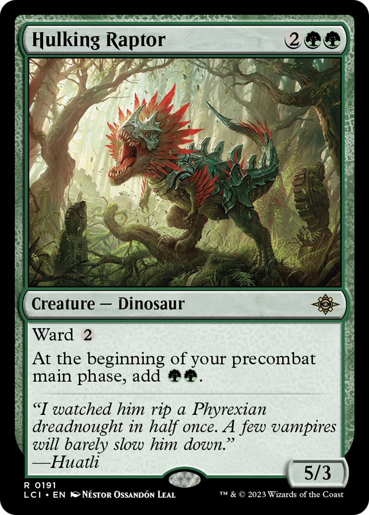 Hulking Raptor [The Lost Caverns of Ixalan] | Good Games Adelaide SA