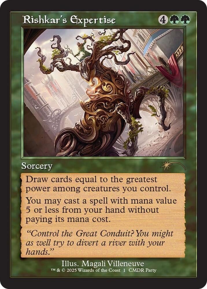 Rishkar's Expertise 1 (WPN & Gateway Promos)  - Foil | Good Games Adelaide SA