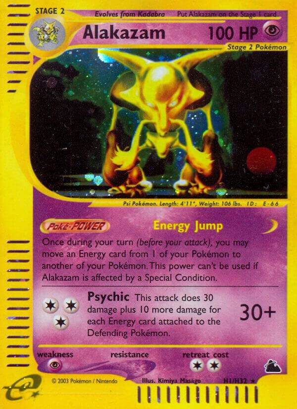 Alakazam  H01/H32 (Skyridge)  - Holofoil | Good Games Adelaide SA