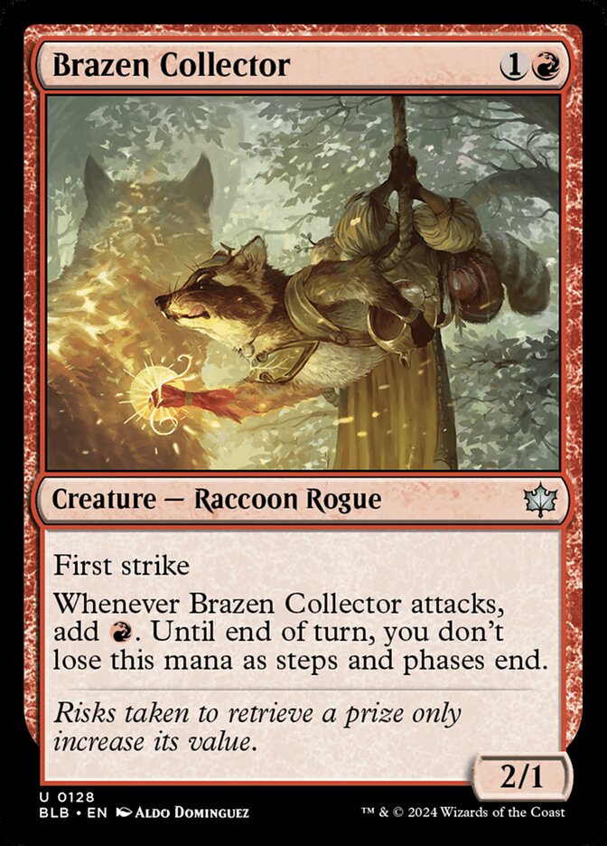 Brazen Collector 128 (Bloomburrow)  | Good Games Adelaide SA