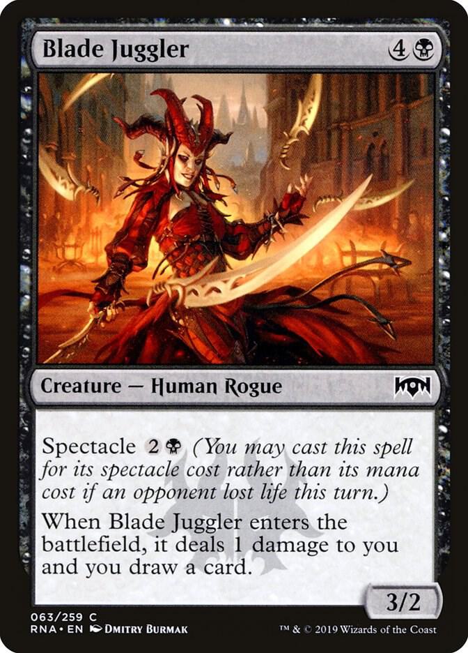 Blade Juggler 63 (Ravnica Allegiance)  - Foil | Good Games Adelaide SA