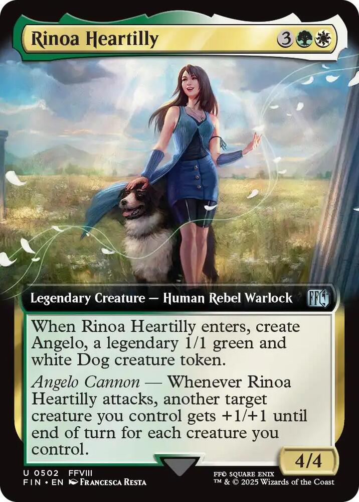Rinoa Heartilly Extended Art 502 (FINAL FANTASY)  | Good Games Adelaide SA