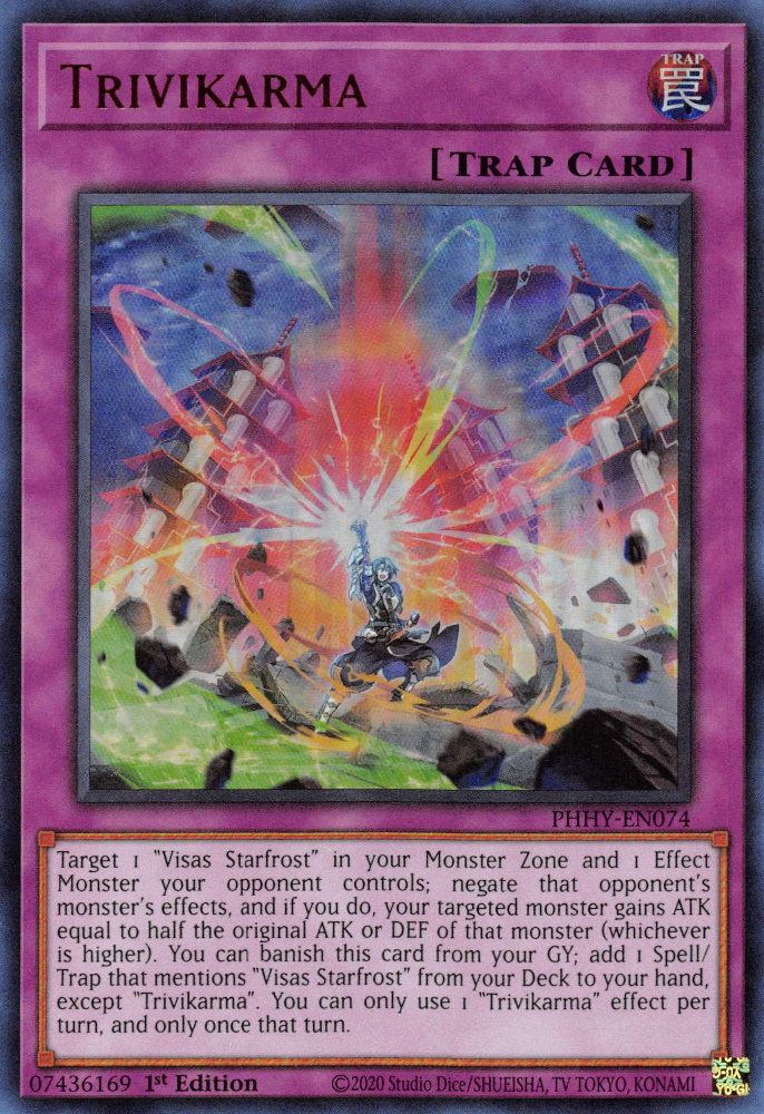 Trivikarma [PHHY-EN074] Ultra Rare | Good Games Adelaide SA