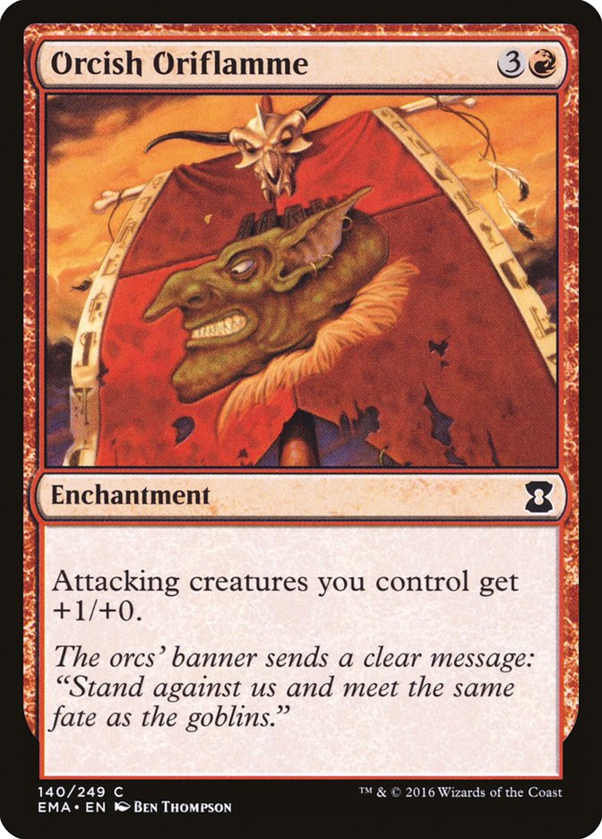 Orcish Oriflamme [Eternal Masters] | Good Games Adelaide SA