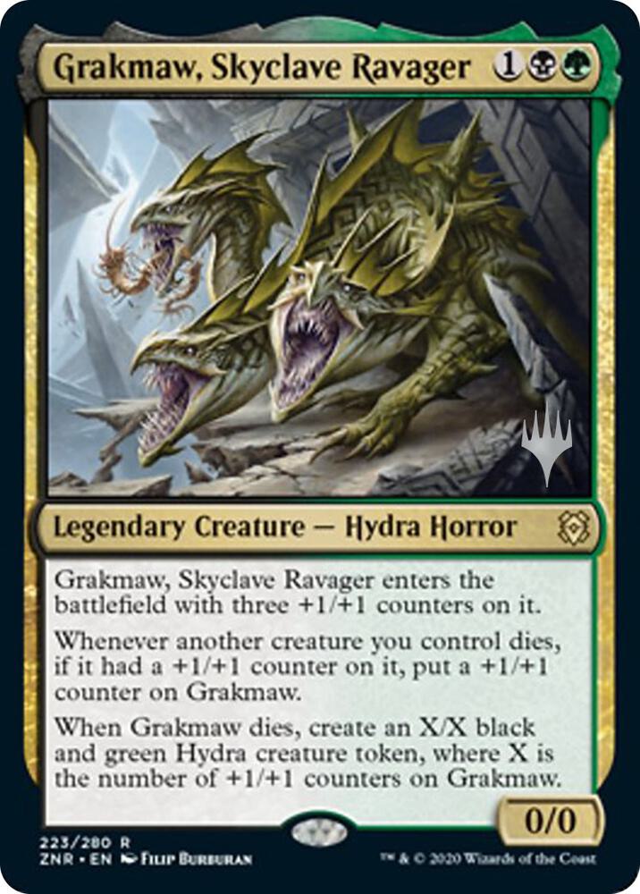 Grakmaw Skyclave Ravager 223 (Promo Pack: Zendikar Rising)  | Good Games Adelaide SA