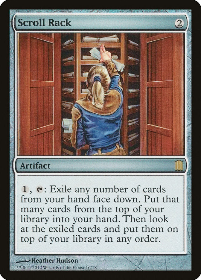 Scroll Rack [Commander's Arsenal] | Good Games Adelaide SA