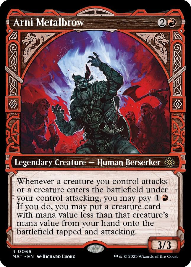 Arni Metalbrow 66 (March of the Machine: The Aftermath)  - Showcase Foil | Good Games Adelaide SA
