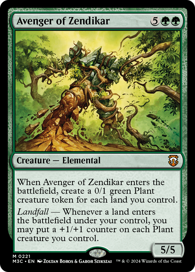 Avenger of Zendikar (Ripple Foil) [Modern Horizons 3 Commander] | Good Games Adelaide SA