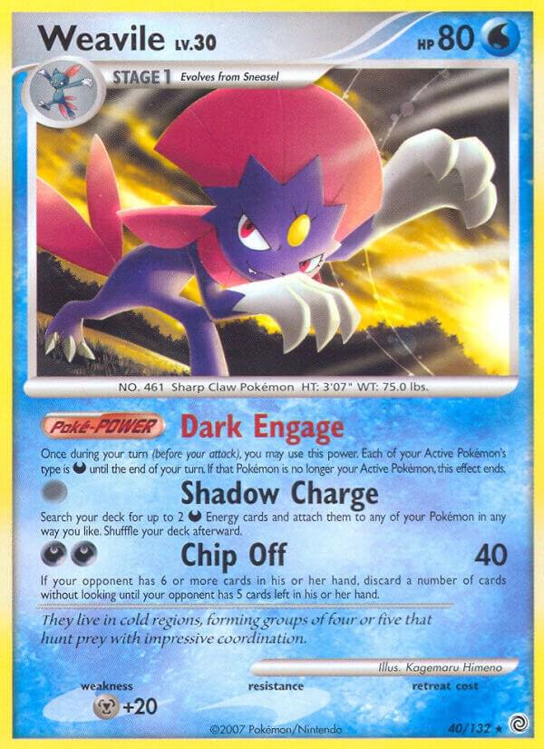 Weavile 40/132 (Secret Wonders)  | Good Games Adelaide SA