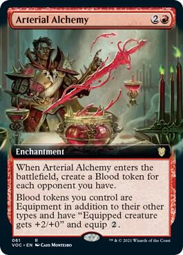 Arterial Alchemy Extended Art 61 (Commander: Innistrad: Crimson Vow)  | Good Games Adelaide SA