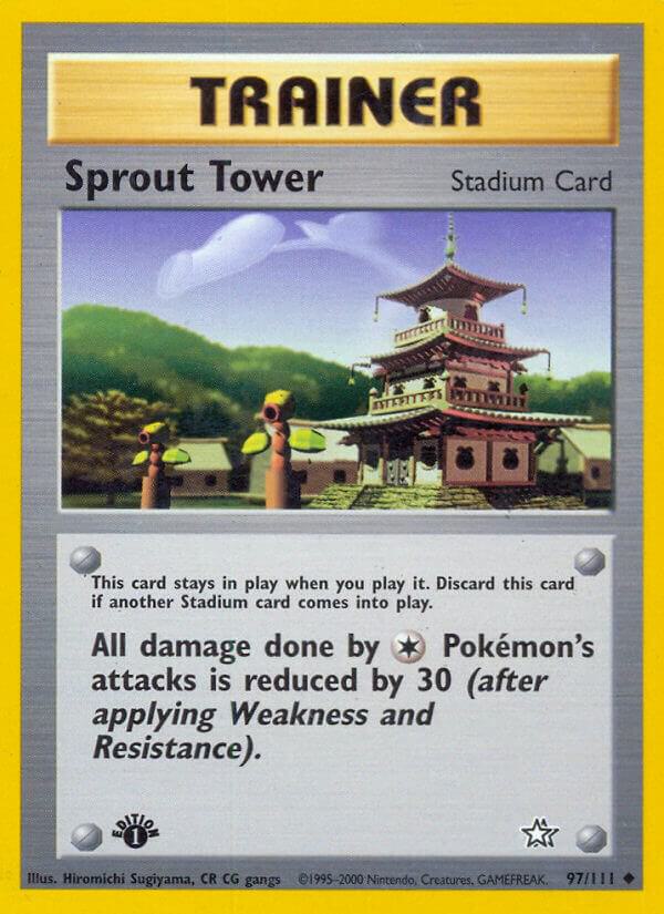 Sprout Tower 097/111 (Neo Genesis)  - 1st Edition | Good Games Adelaide SA