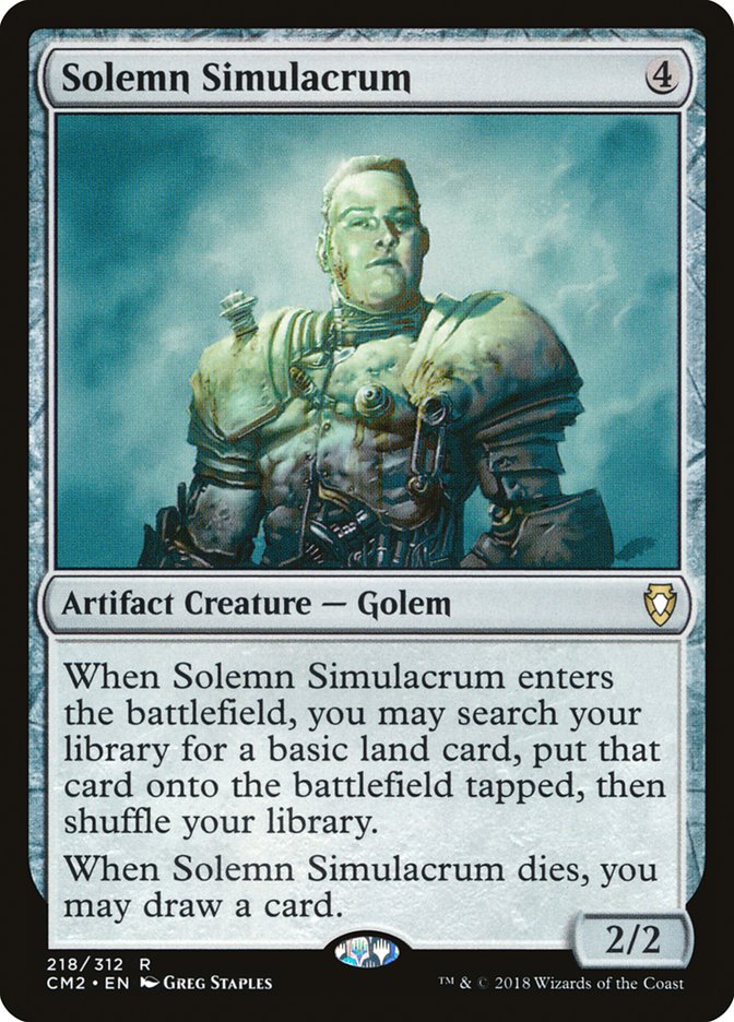 Solemn Simulacrum (218/312) [Commander Anthology Volume II] | Good Games Adelaide SA