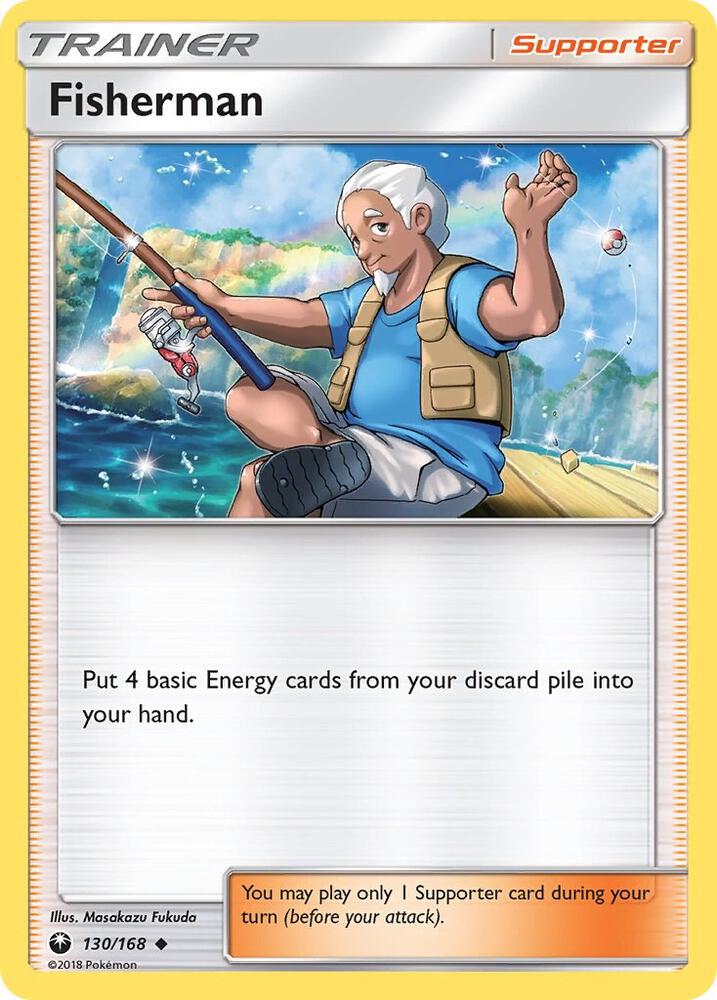 Fisherman 130/168 (SM - Celestial Storm)  | Good Games Adelaide SA
