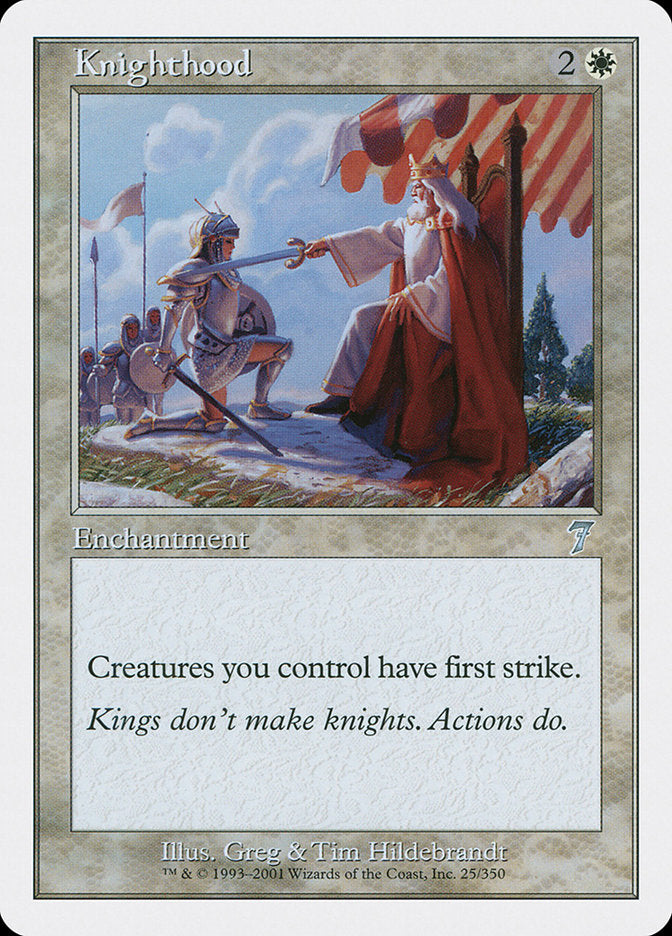 Knighthood 25 (7th Edition)  | Good Games Adelaide SA