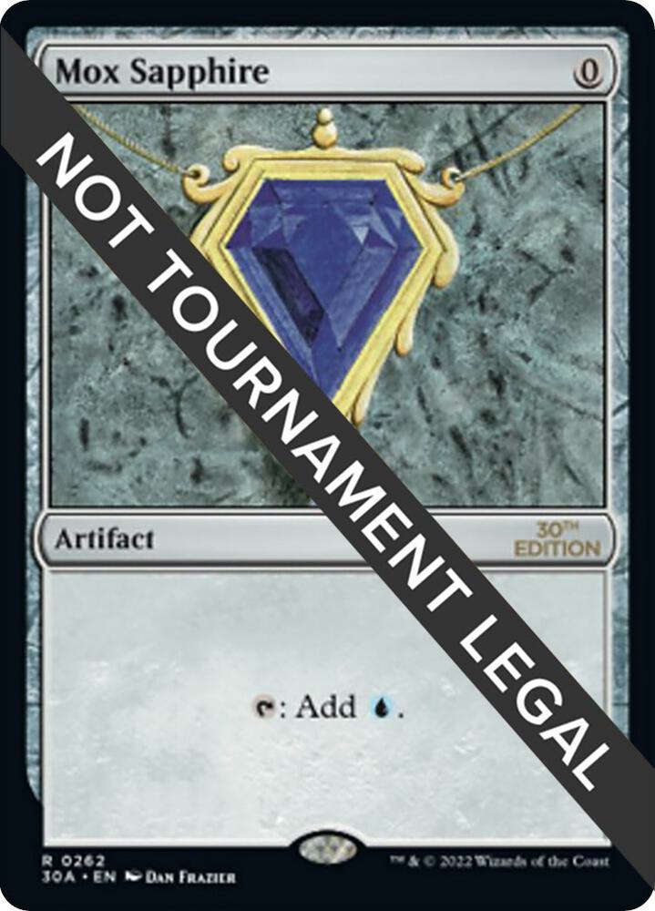 Mox Sapphire 262/594 (30th Anniversary Edition)  | Good Games Adelaide SA