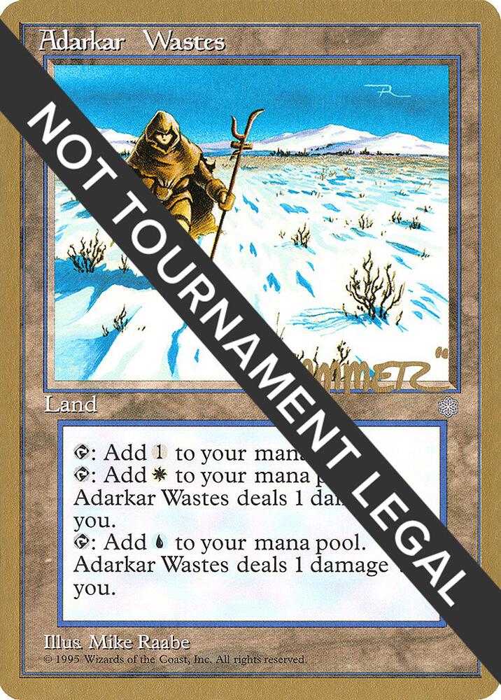 Adarkar Wastes 1996 Shawn Hammer Regnier ICE  (World Championship Decks)  | Good Games Adelaide SA