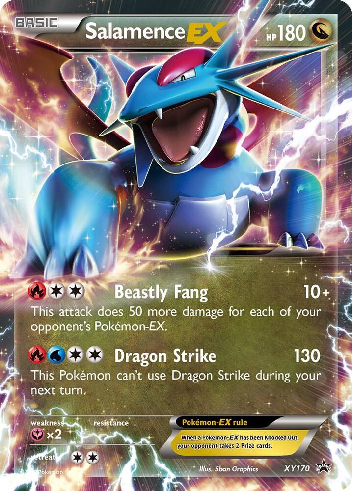 Salamence EX XY170 XY170 (XY Promos)  - Holofoil | Good Games Adelaide SA