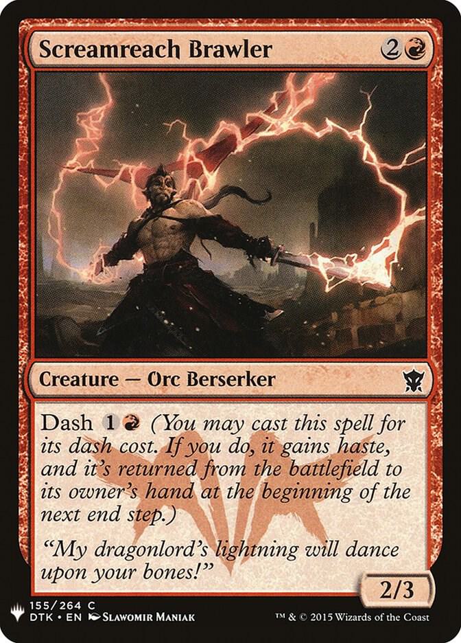 Screamreach Brawler 155 (The List Reprints)  | Good Games Adelaide SA