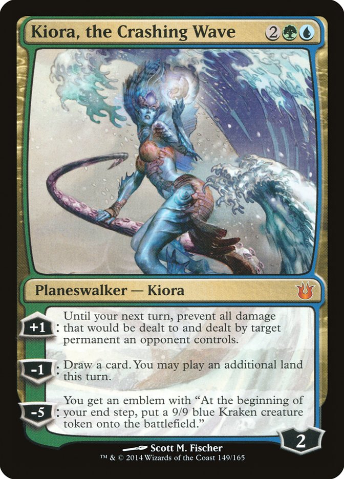 Kiora, the Crashing Wave [Born of the Gods] | Good Games Adelaide SA