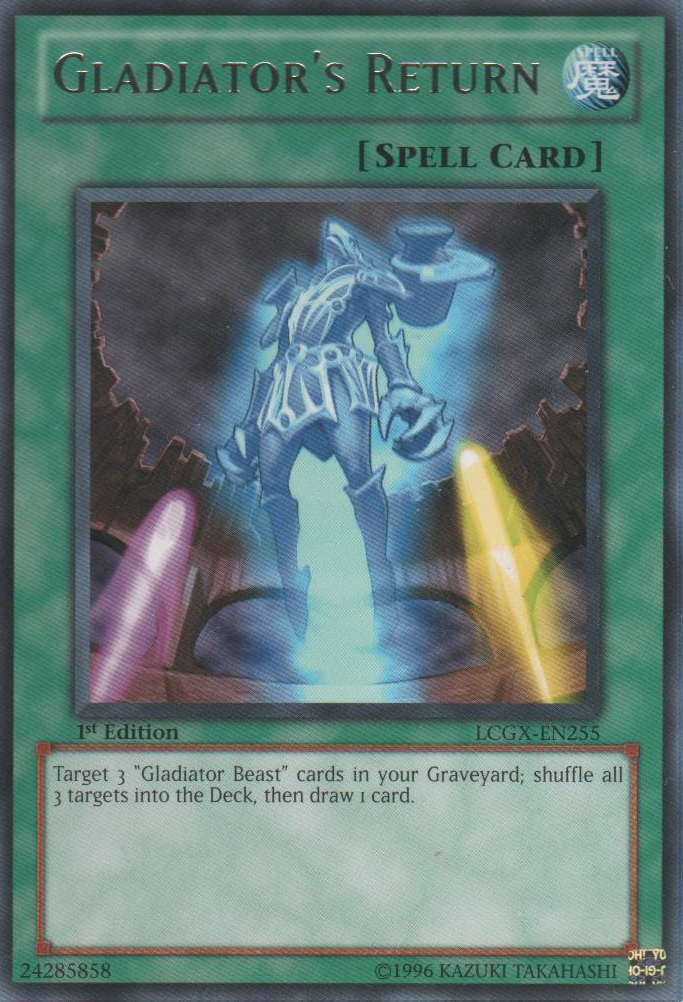 Gladiator's Return [LCGX-EN255] Rare | Good Games Adelaide SA
