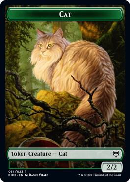 Cat Token 14 (Kaldheim)  | Good Games Adelaide SA