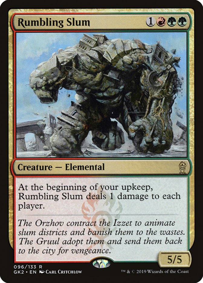 Rumbling Slum [Ravnica Allegiance Guild Kit] | Good Games Adelaide SA