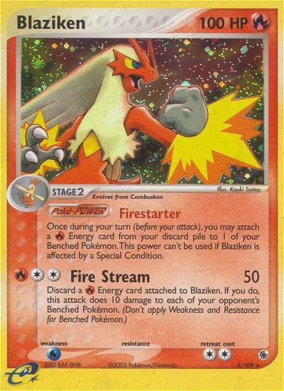 Blaziken 3/109 (Ruby and Sapphire)  - Holofoil | Good Games Adelaide SA