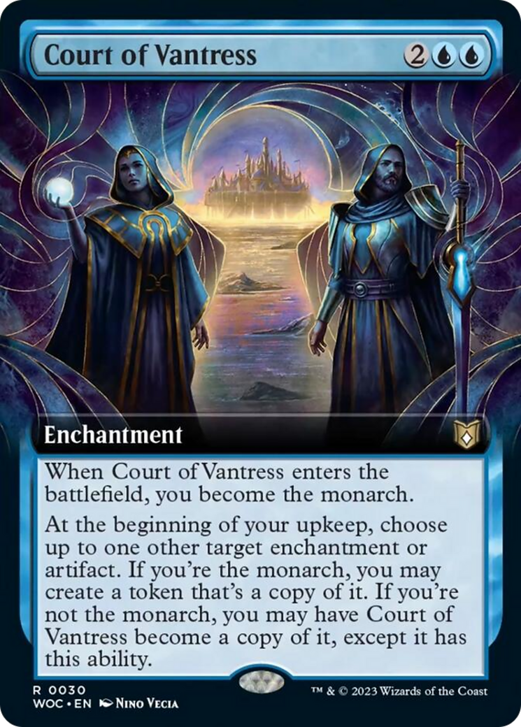 Court of Vantress (Extended Art) [Wilds of Eldraine Commander] | Good Games Adelaide SA