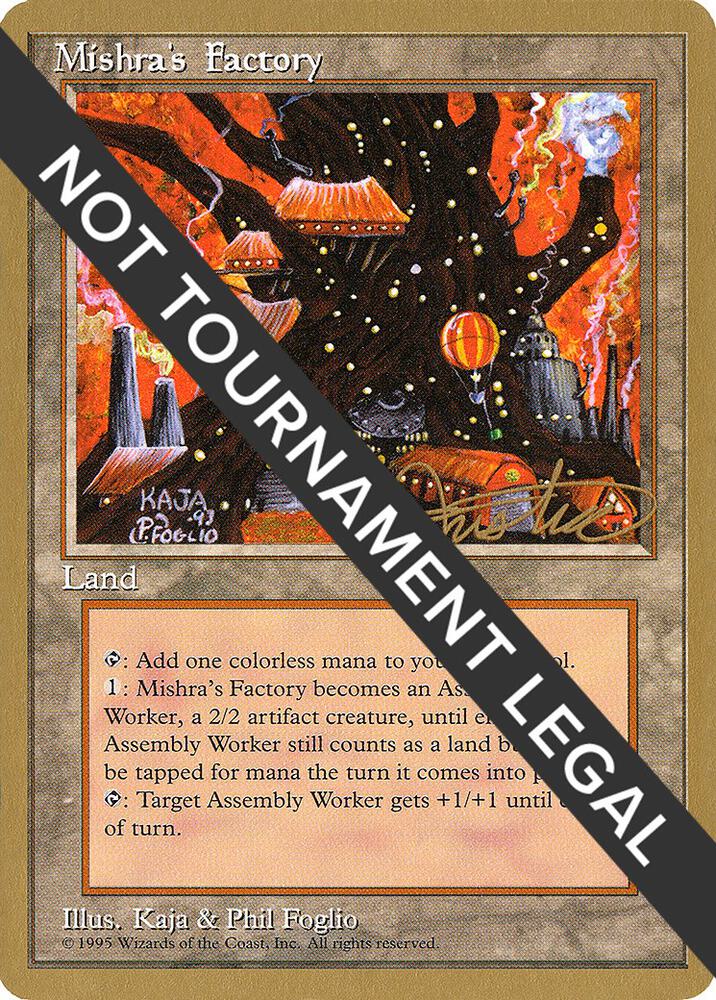 Mishras Factory 1996 Mark Justice 4ED mj361/308 (World Championship Decks)  | Good Games Adelaide SA