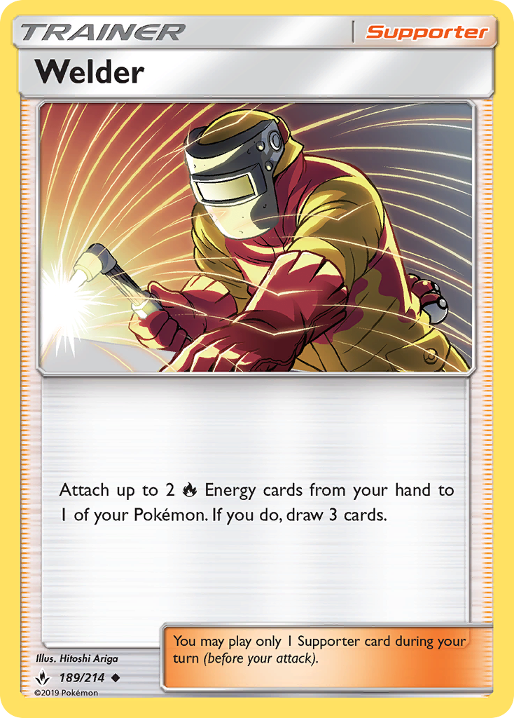 Welder (189/214) [Sun & Moon: Unbroken Bonds] | Good Games Adelaide SA