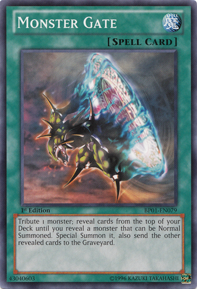 Monster Gate [BP01-EN079] Common | Good Games Adelaide SA