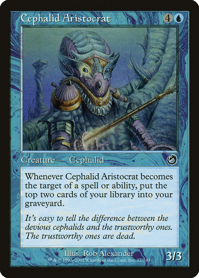Cephalid Aristocrat 27/143 (Torment)  - Foil | Good Games Adelaide SA