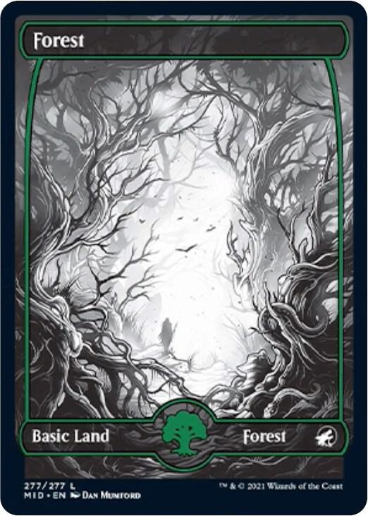 Forest 277 277 (Innistrad: Midnight Hunt)  | Good Games Adelaide SA