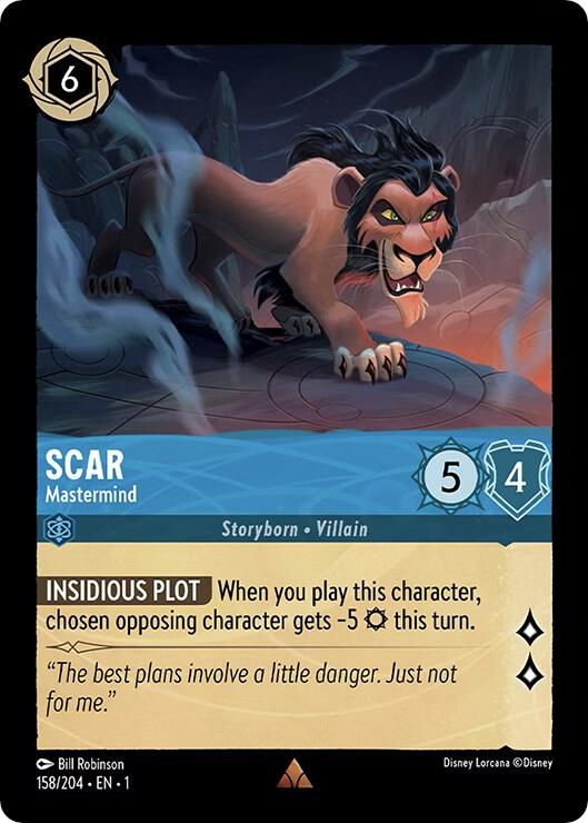Scar, Mastermind 158/204 (The First Chapter)  - Cold Foil | Good Games Adelaide SA