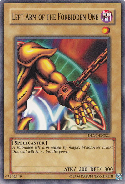 Left Arm of the Forbidden One [DLG1-EN021] Common | Good Games Adelaide SA