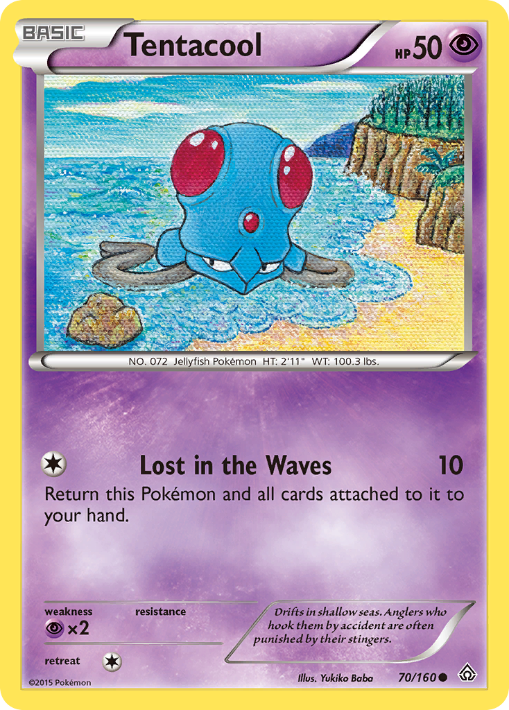 Tentacool (70/160) [XY: Primal Clash] | Good Games Adelaide SA