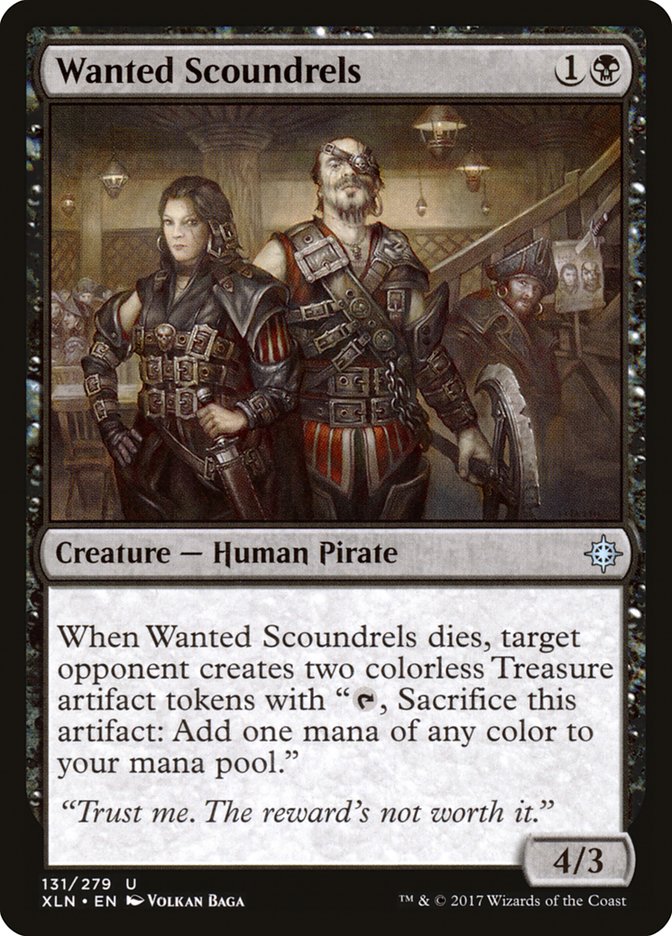 Wanted Scoundrels 131 (Ixalan)  - Foil | Good Games Adelaide SA