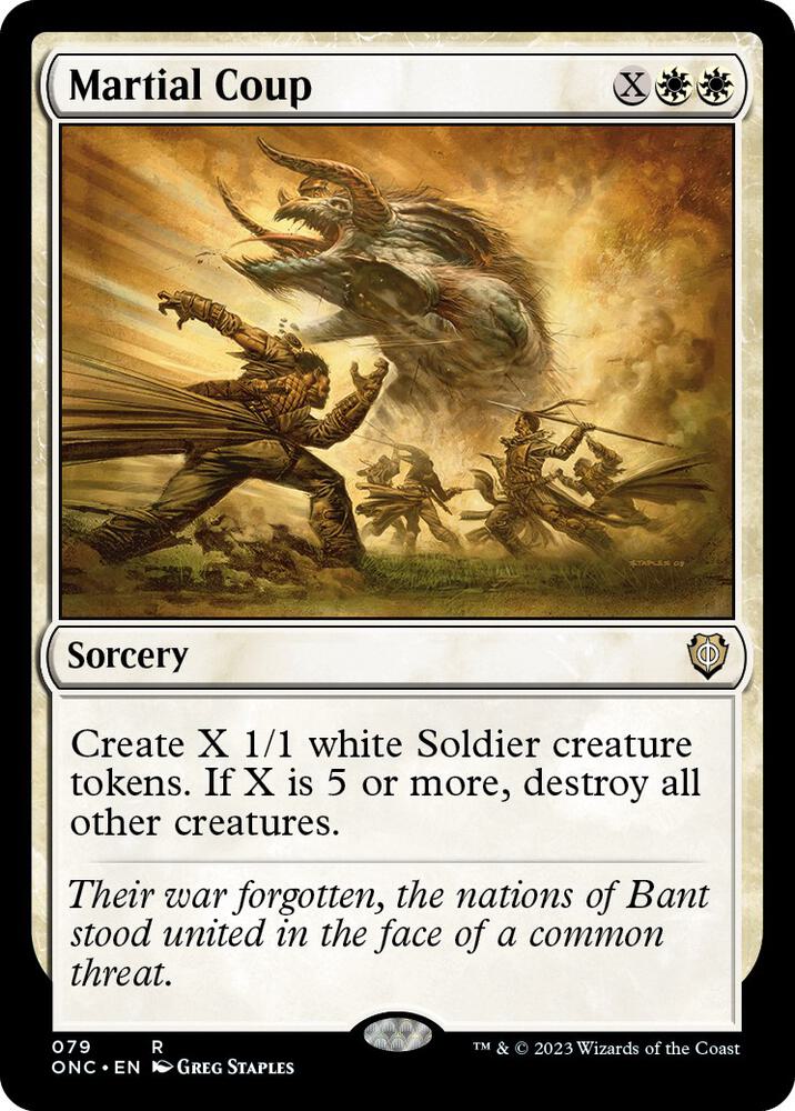Martial Coup 79 (Commander: Phyrexia: All Will Be One)  | Good Games Adelaide SA