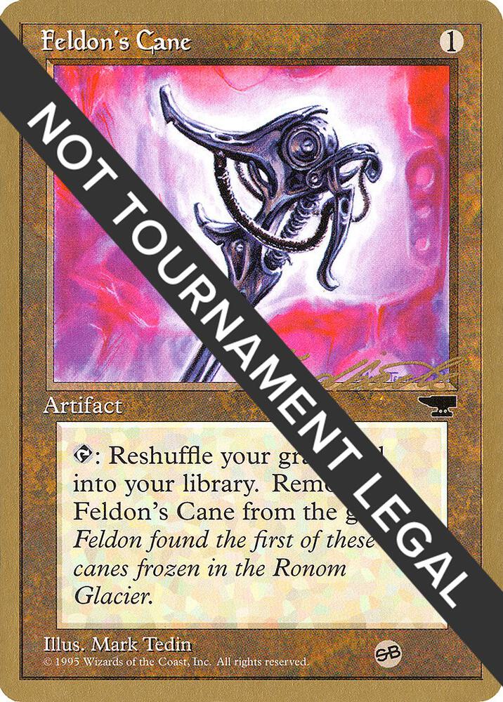 Feldons Cane 1996 Leon Lindback CHR SB  (World Championship Decks)  | Good Games Adelaide SA