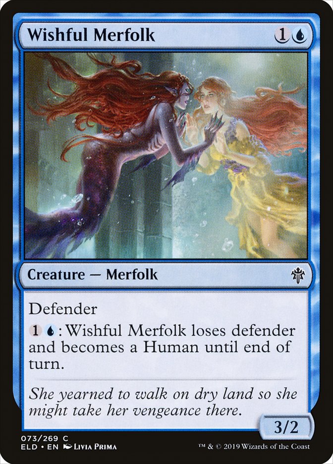 Wishful Merfolk [Throne of Eldraine] | Good Games Adelaide SA