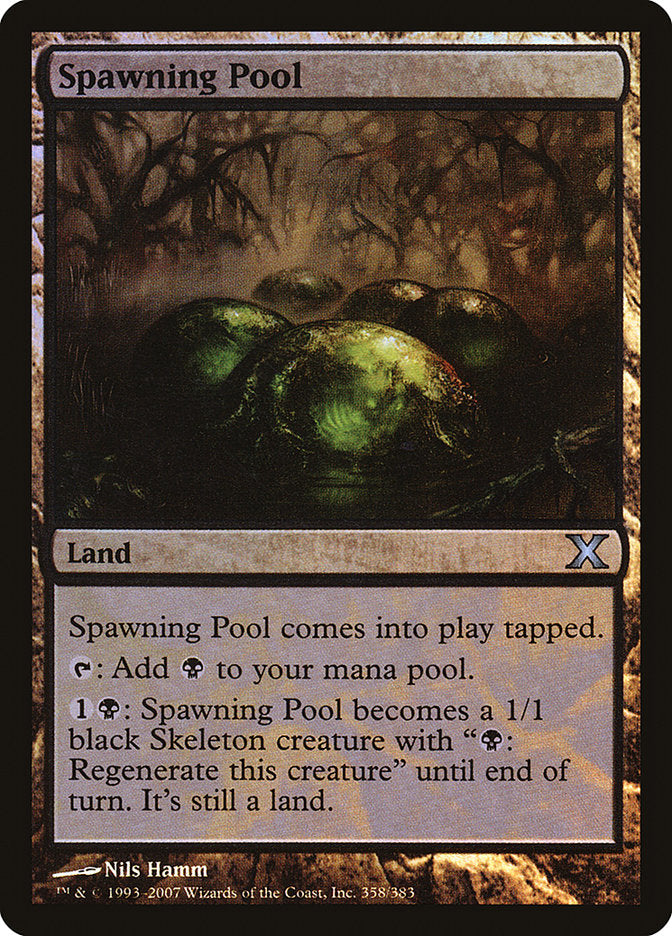 Spawning Pool (Premium Foil) [Tenth Edition] | Good Games Adelaide SA