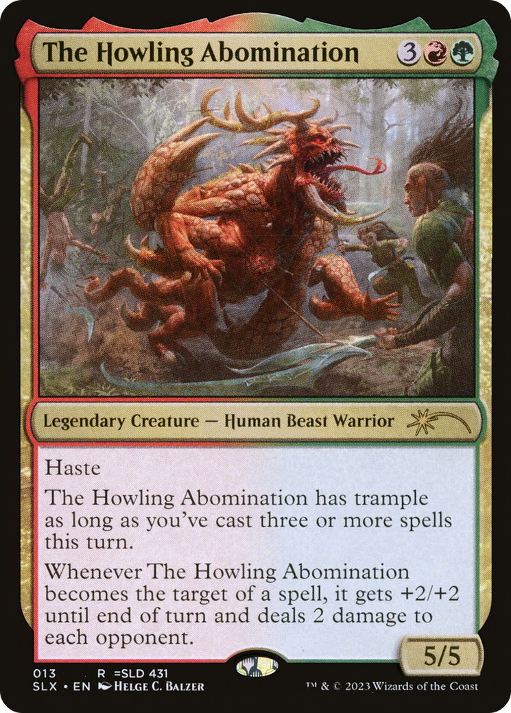 The Howling Abomination [Secret Lair: Universes Within] | Good Games Adelaide SA