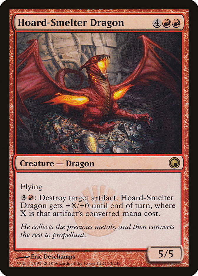 Hoard-Smelter Dragon [Scars of Mirrodin] | Good Games Adelaide SA