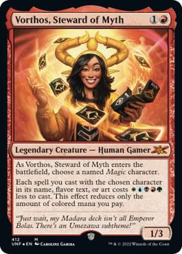 Vorthos Steward of Myth Galaxy Foil 412 (Unfinity)  - Foil | Good Games Adelaide SA