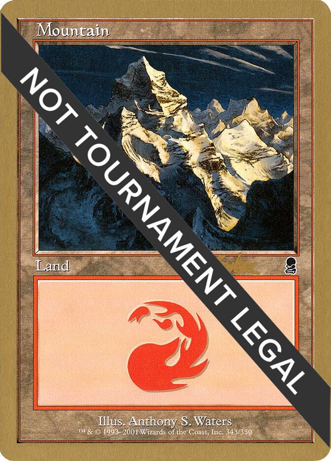 Mountain 343 2002 Brian Kibler ODY  (World Championship Decks)  | Good Games Adelaide SA