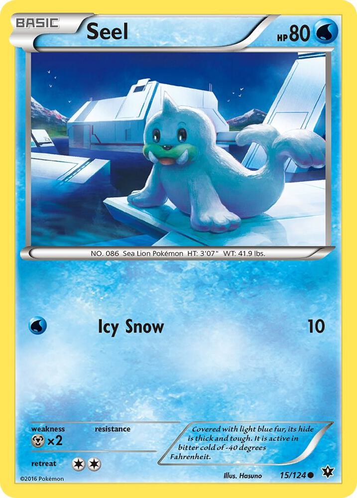 Seel 15/124 (XY - Fates Collide)  | Good Games Adelaide SA