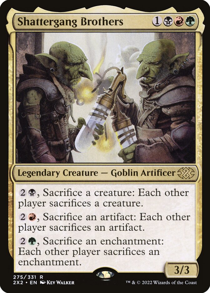 Shattergang Brothers 275 (Double Masters 2022)  - Foil | Good Games Adelaide SA