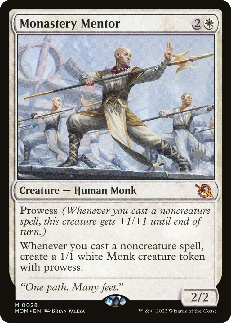 Monastery Mentor (Promo Pack) [March of the Machine Promos] | Good Games Adelaide SA