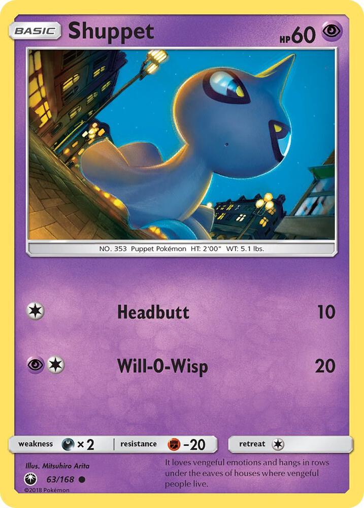 Shuppet 63/168 (SM - Celestial Storm)  | Good Games Adelaide SA