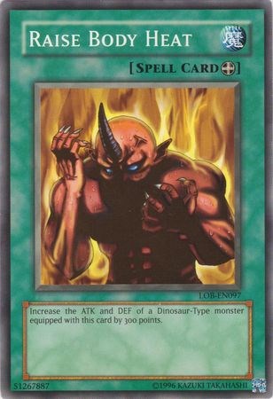 Raise Body Heat [LOB-EN097] Common | Good Games Adelaide SA